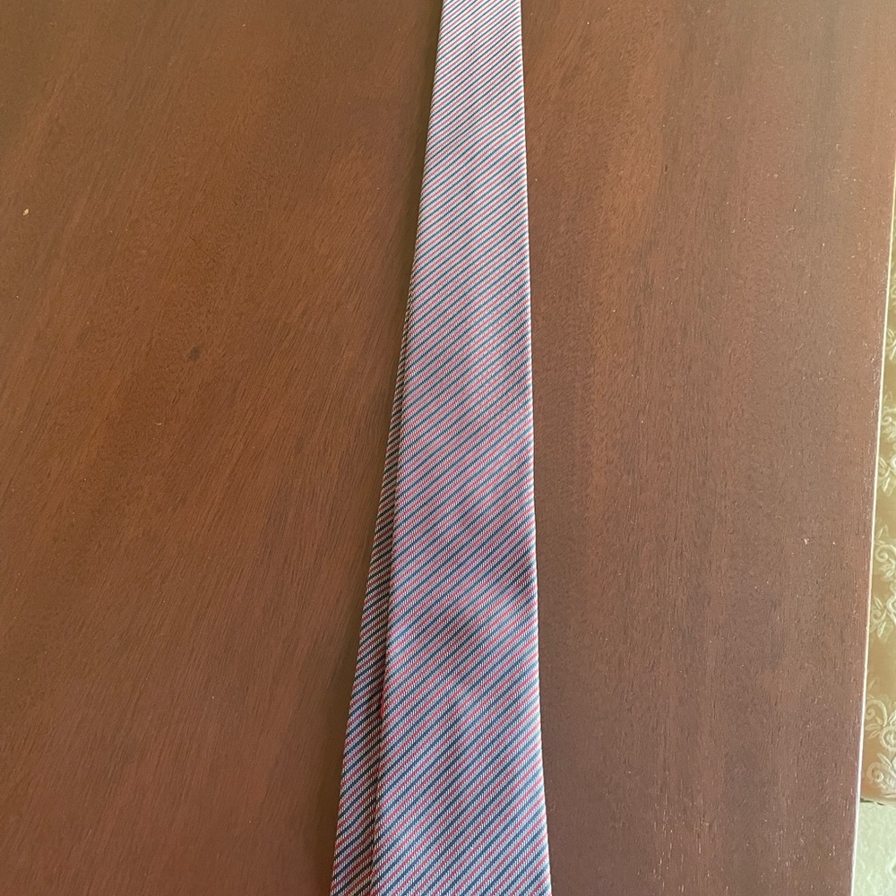 Hugo Boss Multi Color Stripe Tie - image 1